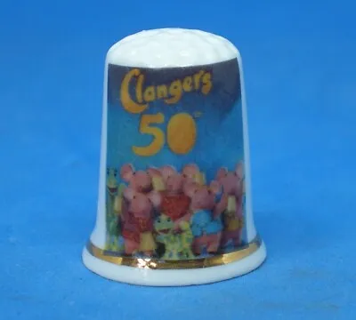 Buy Birchcroft China Thimble -- Clangers 50th Commemorative -  Free  Dome Gift Box • 4.95£