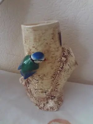 Buy Sylvac 688 Decorative Vase With Blue Tit • 18£
