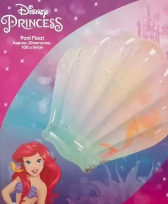 Buy Disney Little Mermaid Ariel Shell Swimming  Float Age 3+ Years POOL Inflatable  • 8.99£