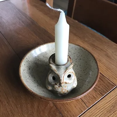 Buy Pottery Owl Candlestick  • 3.99£