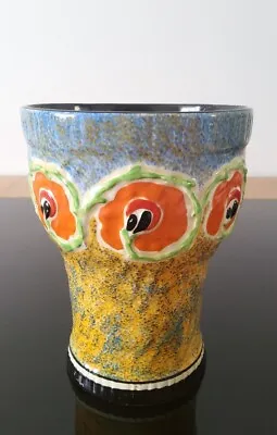 Buy A Stunning Clarice Cliff Nuage Pattern Shaped 389 Vase Circa 1933 • 400£