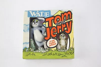 Buy Wade Tom And Jerry Boxed Vintage Porcelain Figurines Whimsies 1973 MGM • 8.55£