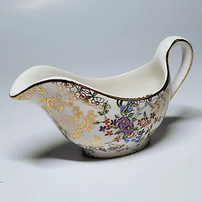 Buy Lord Nelson Ware Made In England Small Personal Gravy Boat Floral Pattern • 14.22£