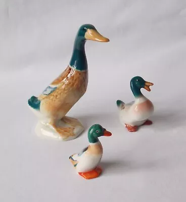 Buy Three Beswick Goebel Ceramic Ducks 756-2a & 919c,  Goebel Duck Large Bee Mark • 19.99£