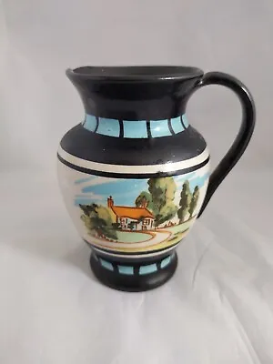 Buy 50s 60s HARTROX  Castleford  Stoneware Art Pottery Jug 12cm Tall Signed DEE CEE • 27.99£
