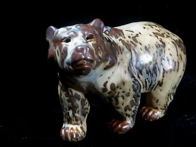 Buy Royal Copenhagen Knud Kyhn Large Bear Walking Exceptional Example Stylish Glaze • 175£