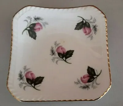 Buy Royal Adderley Bone China Trinket Dish - Made In England Floral Pattern • 11.18£