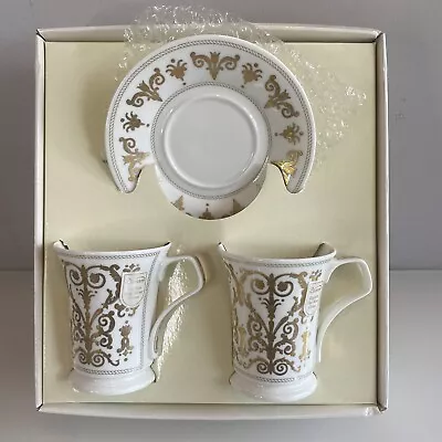 Buy Dunoon Mayfair Mug And Saucer Set NEW Cellini, A Design By Cherry Denman Boxed • 34.99£