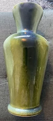 Buy Kingston Pottery Hull J & H Love Gorgeous Rare 10” Tall Green Vase • 24.99£