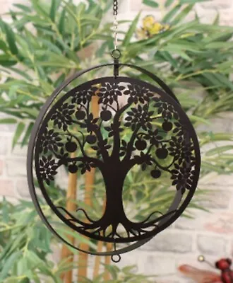 Buy Garden Decor Spinner Suncatcher Hanging Ornaments Glass Or Metal - 10 Designs! • 16.95£
