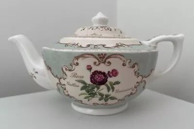 Buy Queen’s Royal Horticultural Society RHS Redoute's Roses Small Teapot Stunning • 20£