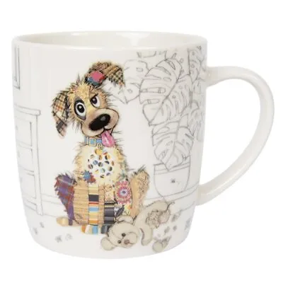 Buy Fine China Mug Murphy Mutt Dog Coffee Cup Animal Drawing Design Collectible Gift • 9.25£