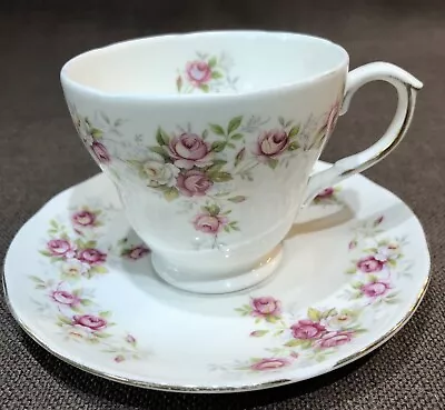 Buy Vintage Dutches Bone China “June Bouquet” Cup & Saucer • 4£