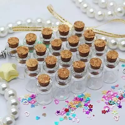 Buy 12th Miniature Cork Glass Bottle Empty Candy Food Jars Dolls House Kitchen Decor • 3.59£
