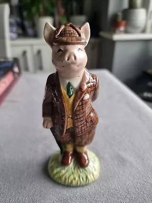 Buy Beswick Country Folk Gentleman Pig Figure England • 14£