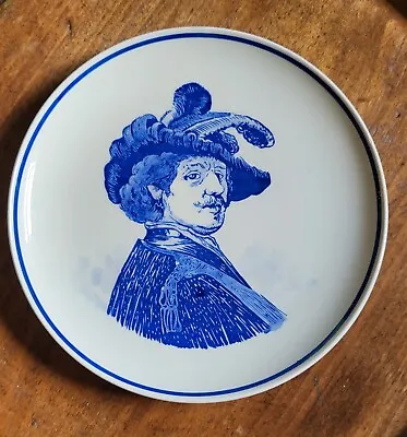 Buy Vintage Delfts Blauw Royal G Unicum 6/3 Hand Painted Plate • 35£