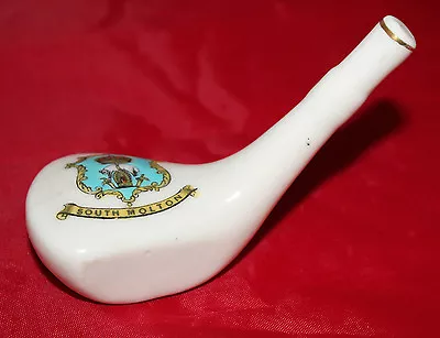 Buy A & S Arcadian Crested Ware China - Miniature Golf Club - South Molton - Vgc • 14.99£