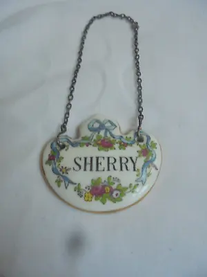 Buy Ceramic Sherry  Label Crown Staffordshire Made In England Fine Bone China • 9£
