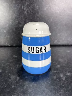 Buy T G Green Cornish Ware Sugar Shaker. Green Stamp Vintage Blue And White Sifter • 18.99£