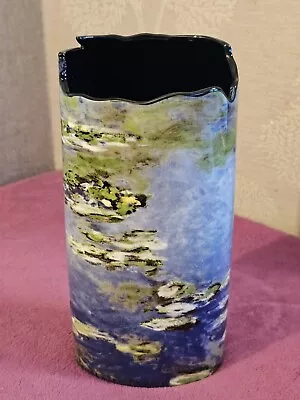 Buy Beswick Monet Water Lilies Silhouette D'art Vase Parastone • 7.99£