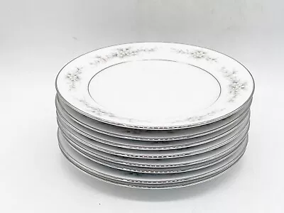 Buy Vintage Contemporary Noritake Fine China Melissa 3080 Set 8 Side Bread Plates • 22.99£