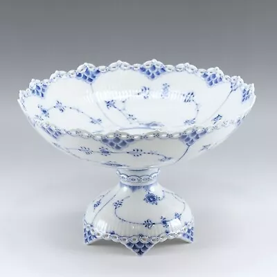 Buy Royal Copenhagen Blue Fluted Full Race Tableware Compote Porcelain _ • 679.92£