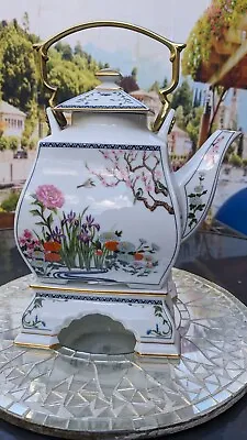 Buy Franklin Mint Orient Teapot With Flowers & Birds • 20£