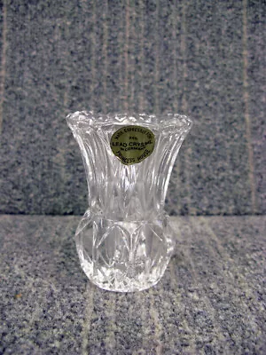 Buy Vintage Antique Princess House Lead Crystal Mini Vase West Germany • 18.04£