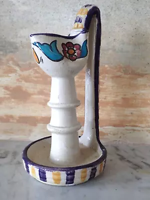 Buy Vintage Islamic Pottery LAMP Middle East Signed Calligraphic • 34£