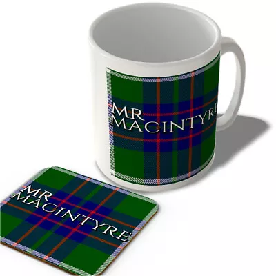 Buy Mr Macintyre - Macintyre Hunting Tartan - (Full Background) - Scottish Mug An... • 12.99£
