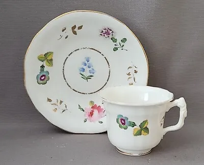 Buy New Hall Pattern 3499 Coffee Cup & Saucer C1825-30pat Preller Collection • 10£