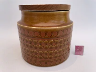 Buy Hornsea Saffron Small Plain Storage Jar 70's Vintage Retro Kitchen • 10.99£