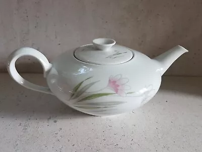 Buy Vintage Mid Century R KPM Krister Germany Pastel Flowers Leaf Design Tea Pot • 29£
