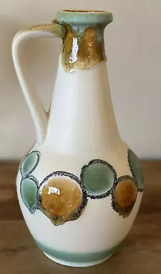 Buy Fabulous West Germany Bay Keramik Jug Vase 67-30,  C1970 Rare Unique Pattern • 39.99£