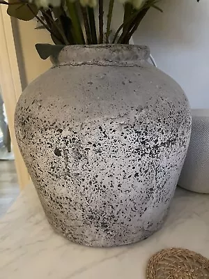 Buy Large Grey Pot Vase (Neptune Alike) • 100£