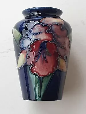 Buy Superb Miniature Moorcroft Vase ~  Art Nouveau Floral C1910~1919 9.5cm (H) VGC • 24.99£