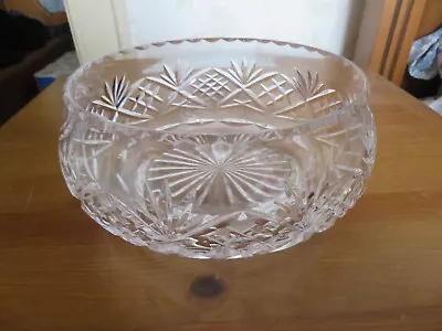 Buy Vintage Crystal Cut Fruit Bowl • 14.50£