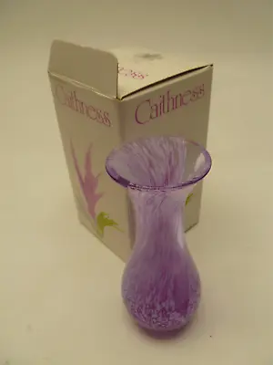 Buy Caithness Purple Posy Vase In Original Box • 5.99£