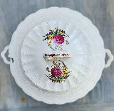 Buy Spode China Heath Rose Pattern Soup Tureen.  Excellent Condition! • 132.29£