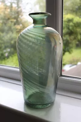 Buy Green Irridecent Vase 12  (Kralik - Loetz Style) • 90£