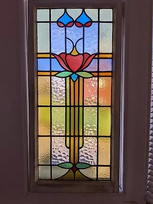 Buy Outstanding Beautiful Renovated 1920's Stained Glass Window Panel • 1,350£