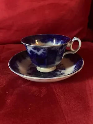Buy Flow Blue  Indian Jar  Cup And Saucer • 91.27£