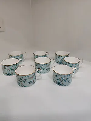 Buy Fortnum And Mason Camellia Tea Cup Floral Blue Gold Rim New £30 Each  • 30£