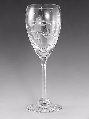 Buy Royal BRIERLEY Crystal - FIORI Cut - Wine Glass / Glasses - 7 1/2  (2nd) • 29.99£