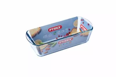 Buy Pyrex Glass Loaf Dish 1.5 LITRE Toughened  High Resistance Glass Oven Dish • 8.99£