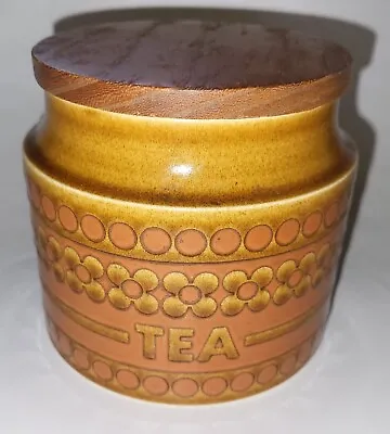 Buy Hornsea Pottery Saffron Tea Lidded Cannister Storage Jar • 13.99£