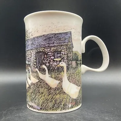 Buy Vintage Dunoon Pennine Geese In Farmyard Stoneware Mug Jack Dadd Scotland • 19.90£