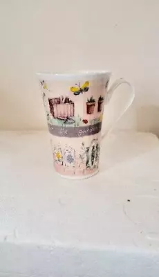 Buy Roy Kirkham Garden Time Fine Bone China 350ml Mug Gardening Pattern Mugs Vintage • 6.99£