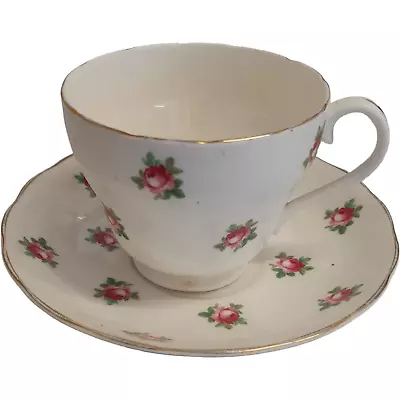 Buy Royal Adderley Rose Fine Bone China Tea Cup And Saucer - Damaged Saucer • 0.99£