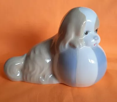 Buy Porcelanas Miquel Requena S.a Cuart De Poblet Valencia Spain Dog Figurine  • 14£